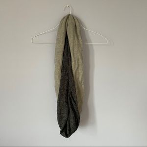 grey and white ralph lauren infinity scarf